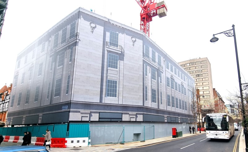 30 Sloane Street building wrap